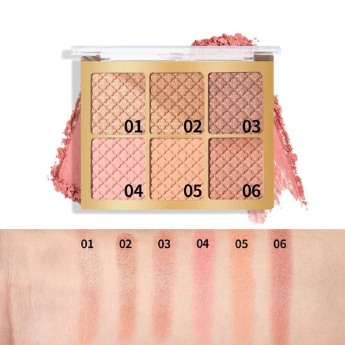 Shade Face Palette | Contour, Blush & Highlight Makeup Kit