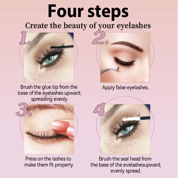 DIY Eyelash Cluster Kit – Natural Look Lash Extensions at Home