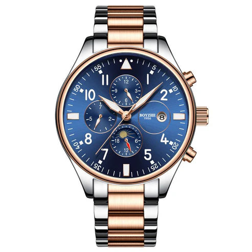 Men’s Automatic Mechanical Watch – Stainless Steel Belt