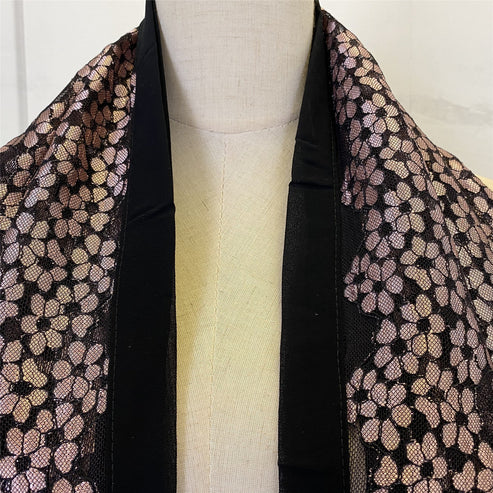 Floral Embroidered Headscarf for Women – Lightweight Hijab or Hair Wrap