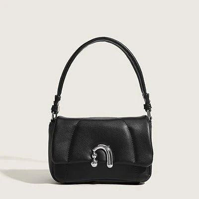 Women's Rhombus Underarm Shoulder Bag – Quilted Fashion Handbag