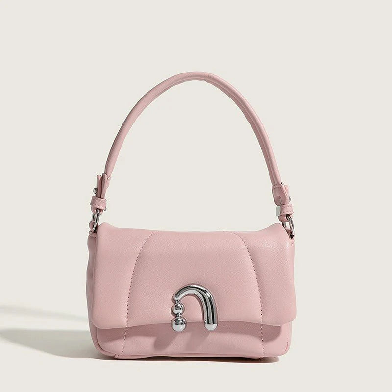 Women's Rhombus Underarm Shoulder Bag – Quilted Fashion Handbag