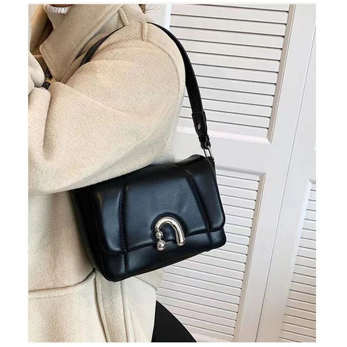 Women's Rhombus Underarm Shoulder Bag – Quilted Fashion Handbag