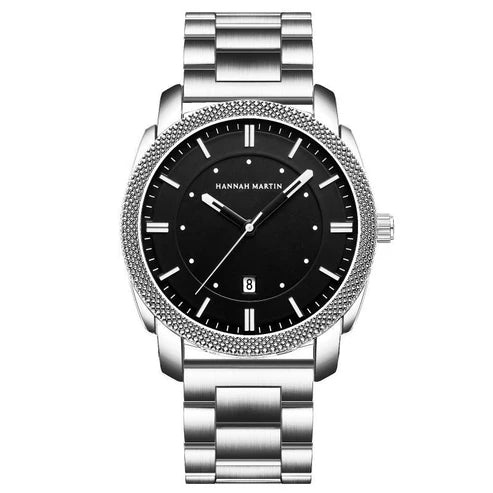 Men’s Stainless Steel Waterproof Watch – Classic Analog Design, Durable & Stylish Timepiece