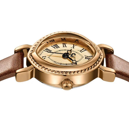 Women's Oval Belt Quartz Watch – Waterproof Compact Elegant Fashion Timepiece