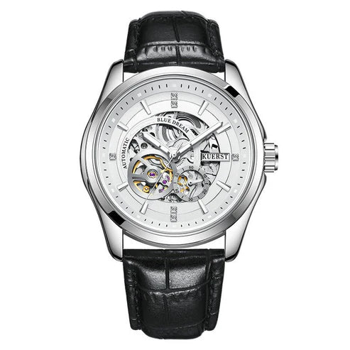 Men’s Strong Luminous Automatic Mechanical Watch – Waterproof, Self-Winding, Stainless Steel Case