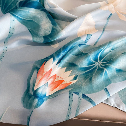 Lightweight Warm Scarf & Air Conditioning Shawl – Spring/Autumn Wrap or Beach Towel
